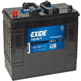 Exide EG1251 12v 125Ah 760CCA Commercial Battery Exide Commercial
