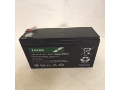 Lucas LSLA10-12 Mobility Battery (10-12) Lucas Alarm