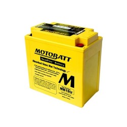 Motobatt MB16U 12V 20Ah Motorcycle Battery 
