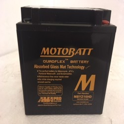 Motobatt MBYZ16HD 12v 16ah Motorcycle Battery 