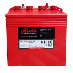 Rolls 8V 8-FS-180 8v 182Ah Deep Cycle Battery (8FS180)
