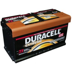 Duracell DE92 AGM Extreme Start - Stop Car Battery (017/019/G14)