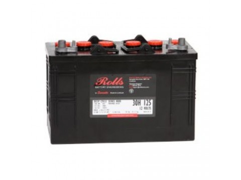 Rolls 30H125 Deep Cycle Battery Rolls Leisure