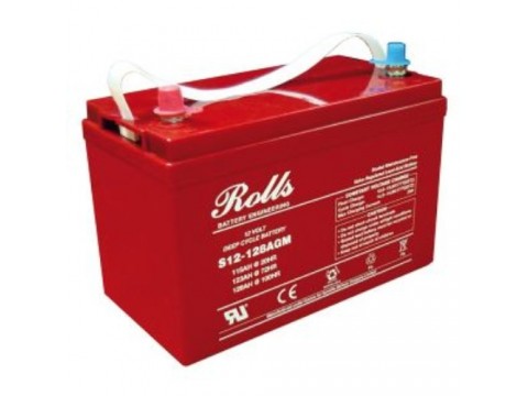 Rolls 12V S12-128AGM Deep Cycle Battery Rolls Agricultural