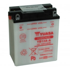 Yuasa YB12AA 12V 12Ah Motorcycle Battery (YB12A-A) 